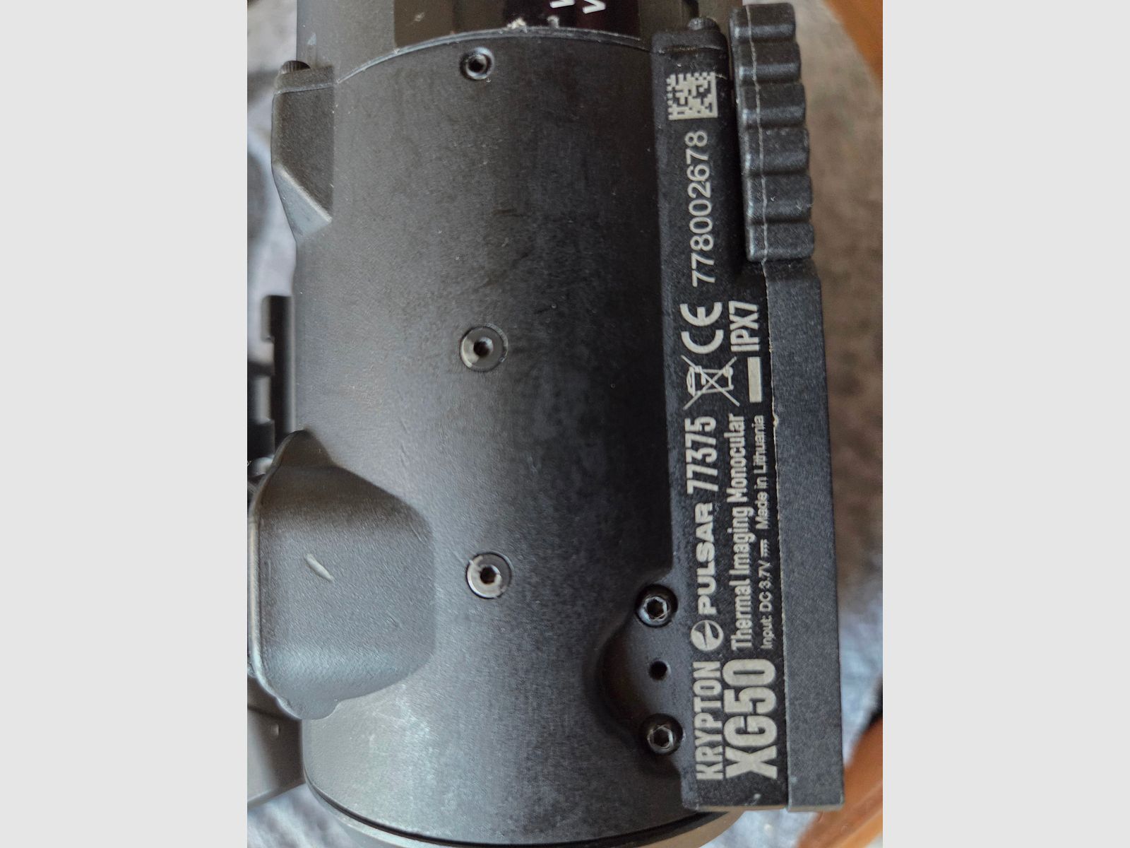 Pulsar Krypton XG 50 thermal imaging attachment *Refurbished*