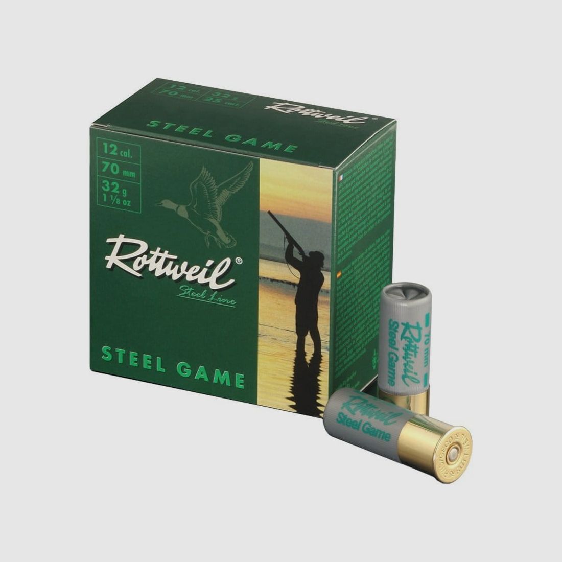 Rottweil Steel Game 12/70 2,6mm - 25 Stk.