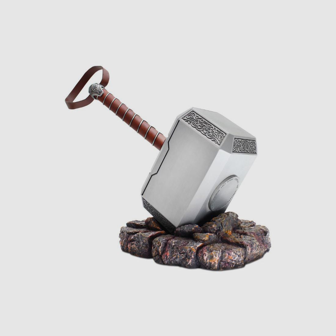 Martello di Thor Mjölnir con base di supporto