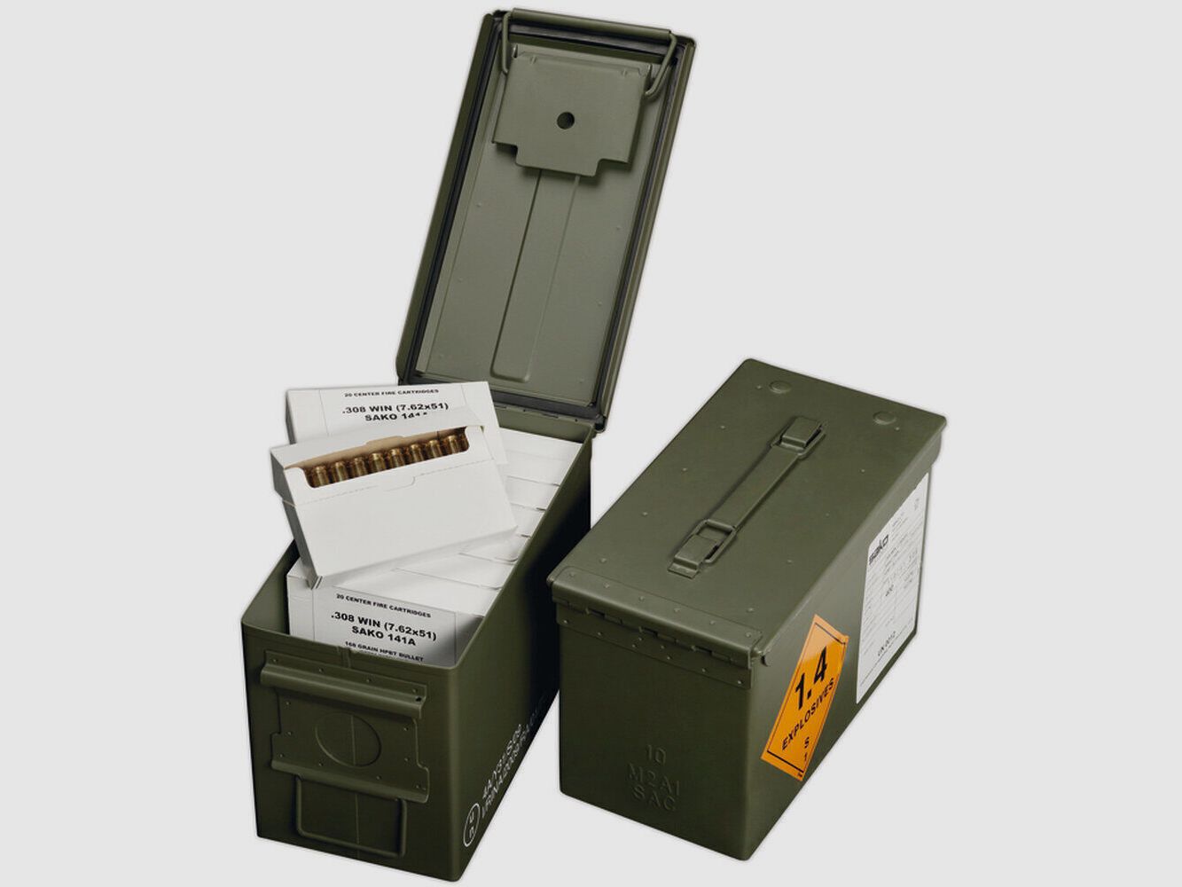 Sako Militärpatronen 300 BLK 102 gr
