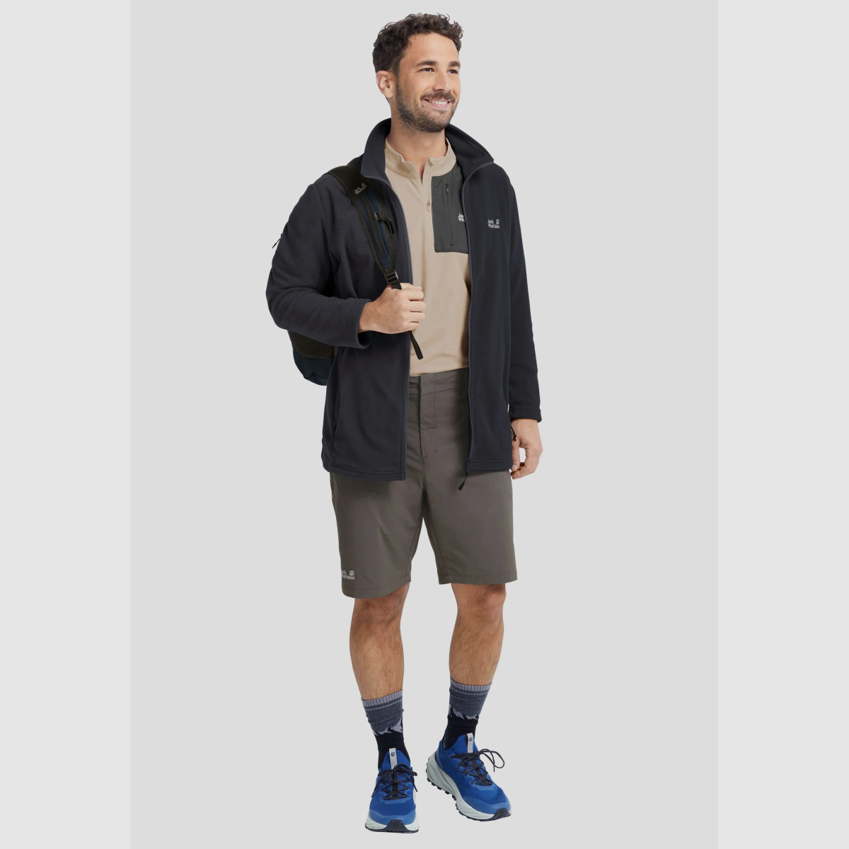 JACK WOLFSKIN Taunus 100 Fz M Black