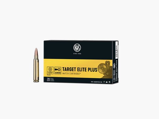 Target Elite Plus Kaliber .223 Rem. 69gr 20 Schuss