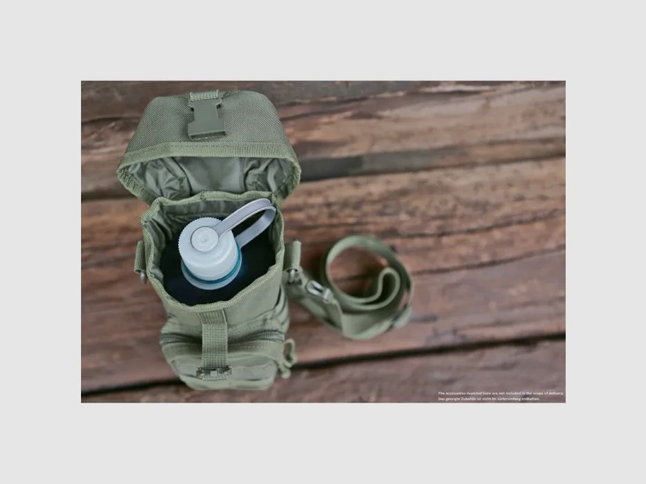Heuptas / Schoudertas / Fleshouder Brandit "Bottle Holder II" - Zwart