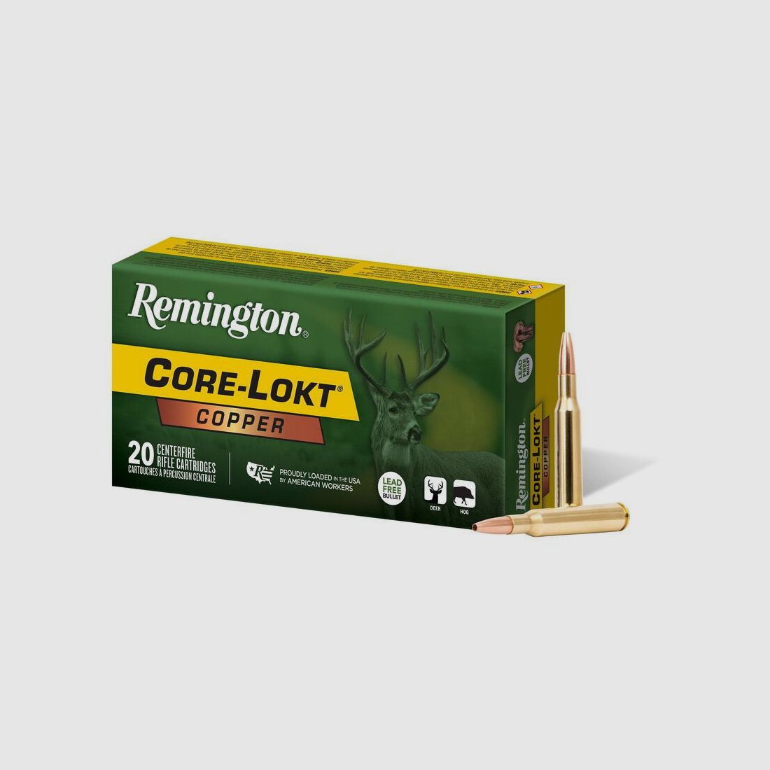 REMINGTON CORE-LOKT COPPER HP - 30-06, image 1 of 4