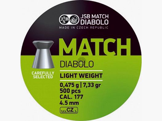 JSB Match Leicht 0,500g