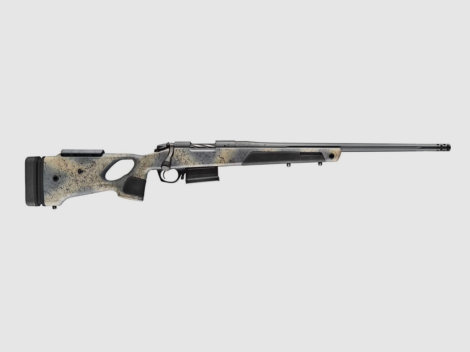 Bergara B14 Wilderness Thumbhole -20'' 6,5 Creedmoor Repetierbüchse Lochschaft Steel 5/8-24 UNEF 5+1