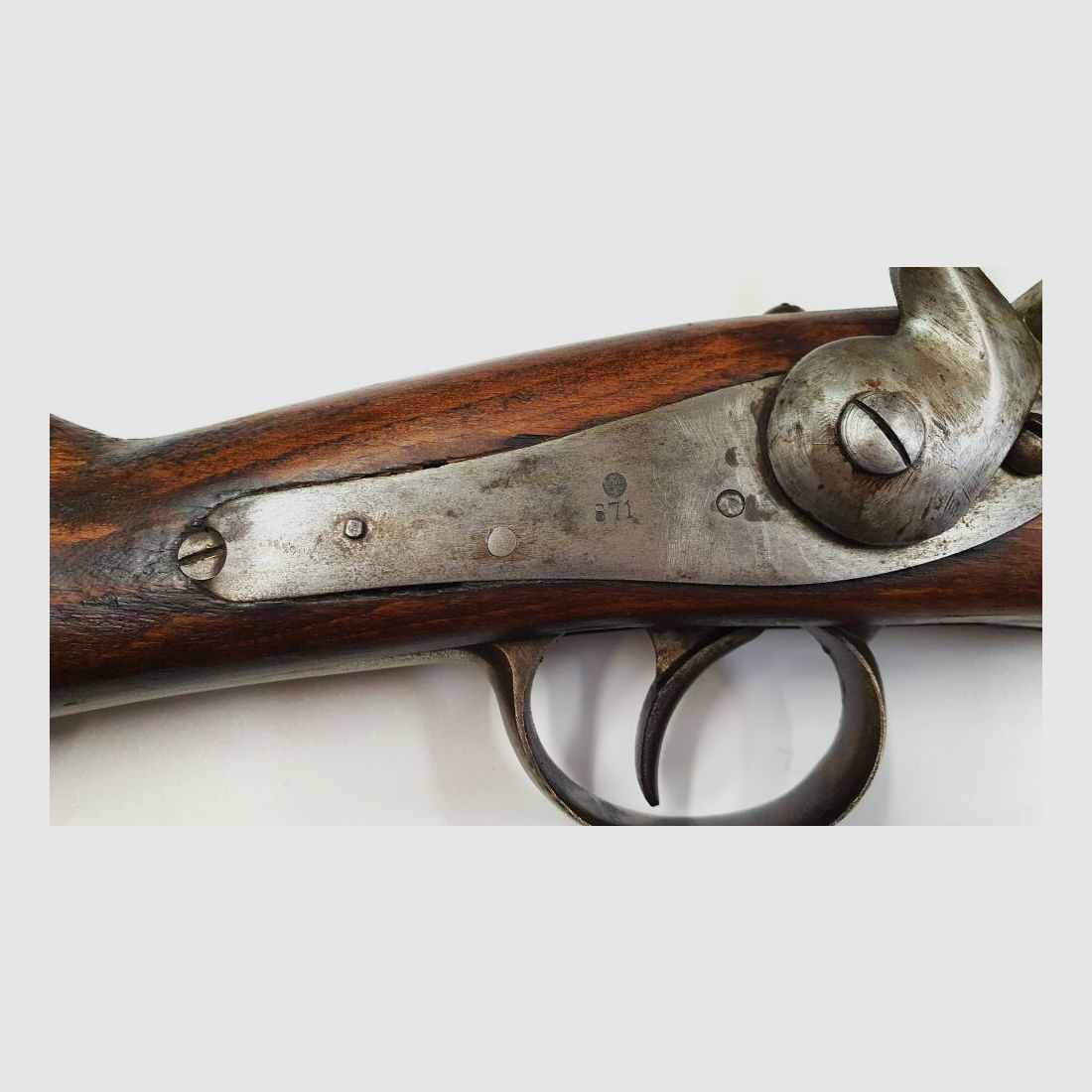 Fucile a pietra ignifuga a caricamento anteriore sconosciuto .44 Cal, immagine 7 di 10