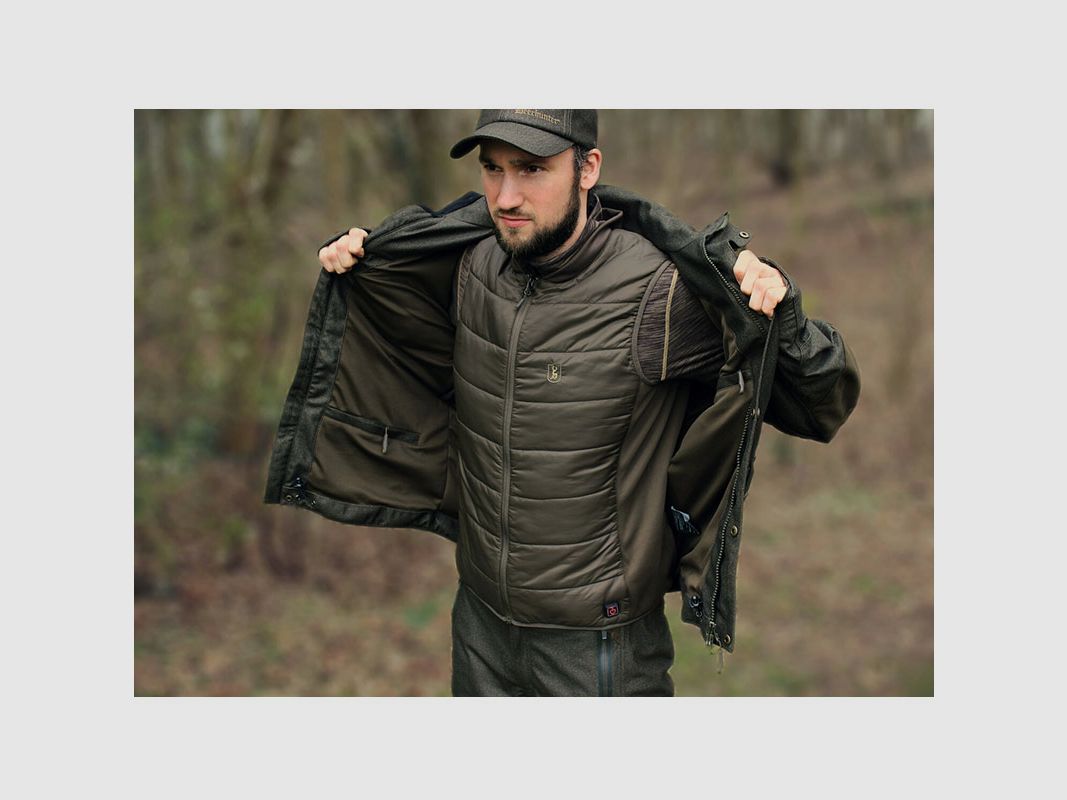 Deerhunter Heat Herren Innenweste grün