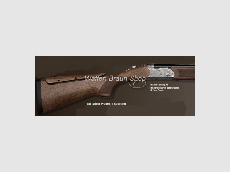 BERETTA - Bockdoppelflinten 686 Silver Pigeon Sporting AS  Vittoria 12/76 / LL 71cm / OCHP B-Fast Co