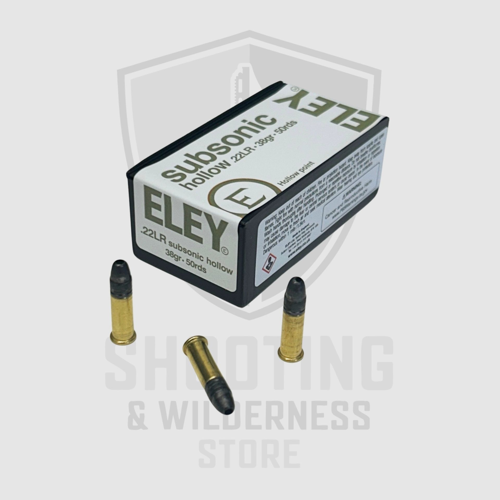 Eley Subsonic hollow 38gr .22LR 50xSchuss, Bild 1 von 2