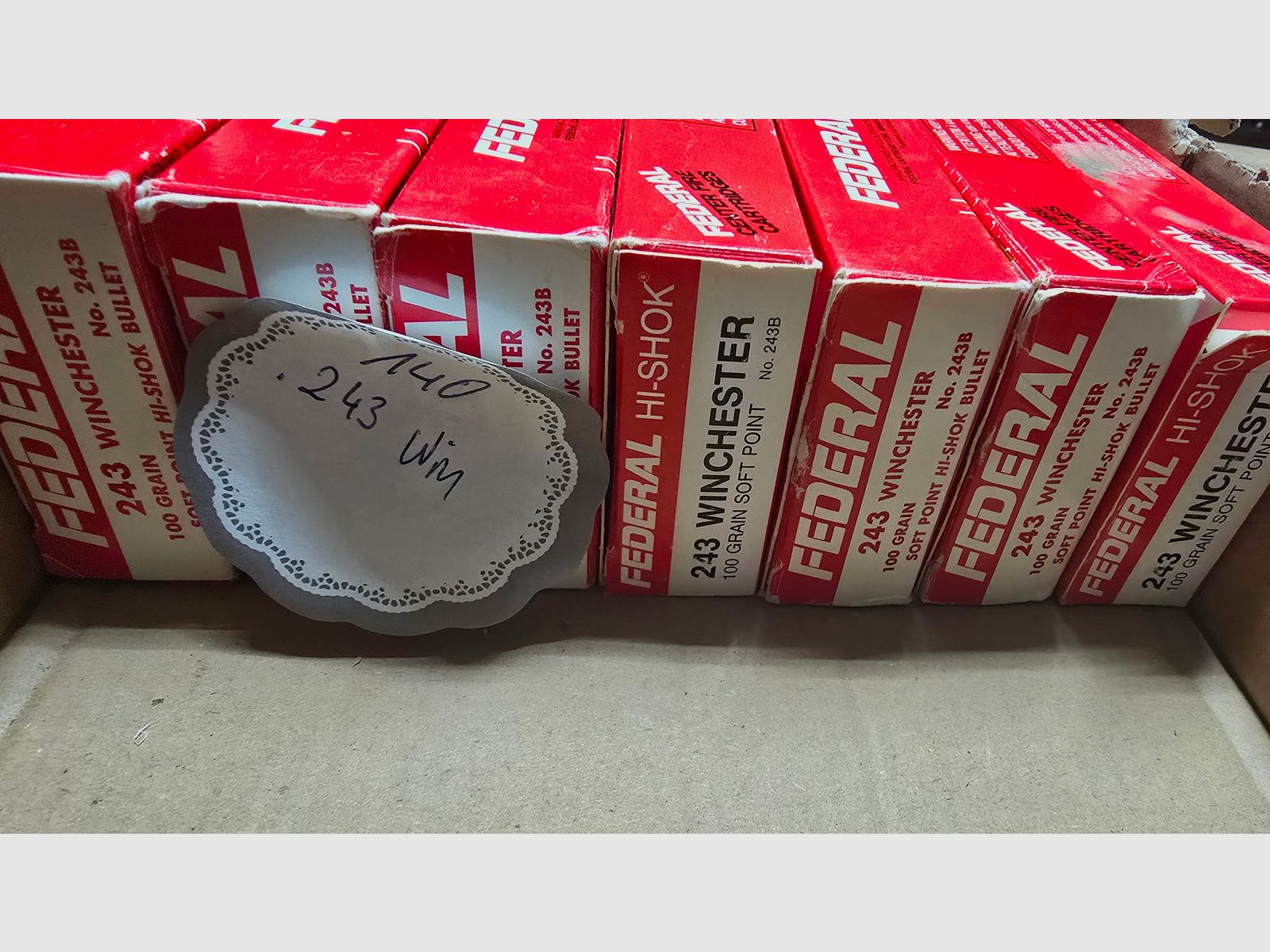 Hülsen .243 Win Federal