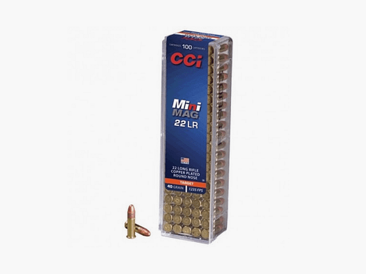 CCI Zündhütchen – Kal. .22 LR Mini-Mag Messing HS 0030