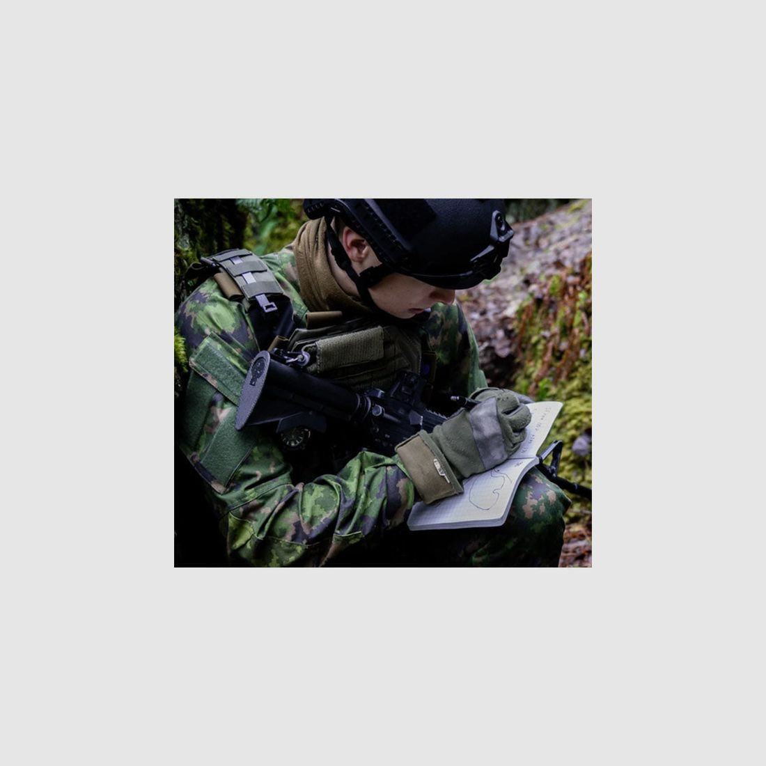 ANY WEATHER ONE PAPER, spiral notebook 210x297mm (A4), 50 sheets, military tan, image 7 of 10