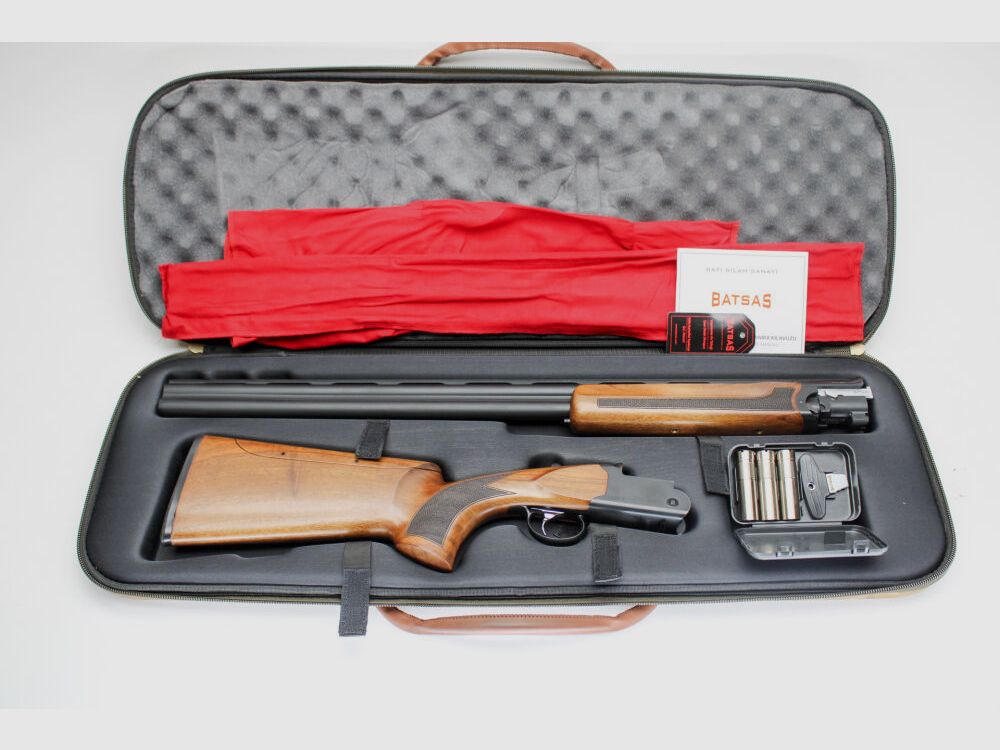 Escopeta BDF BATAS 121T Trap Black cal. 12/70 perdigones de acero 12/70