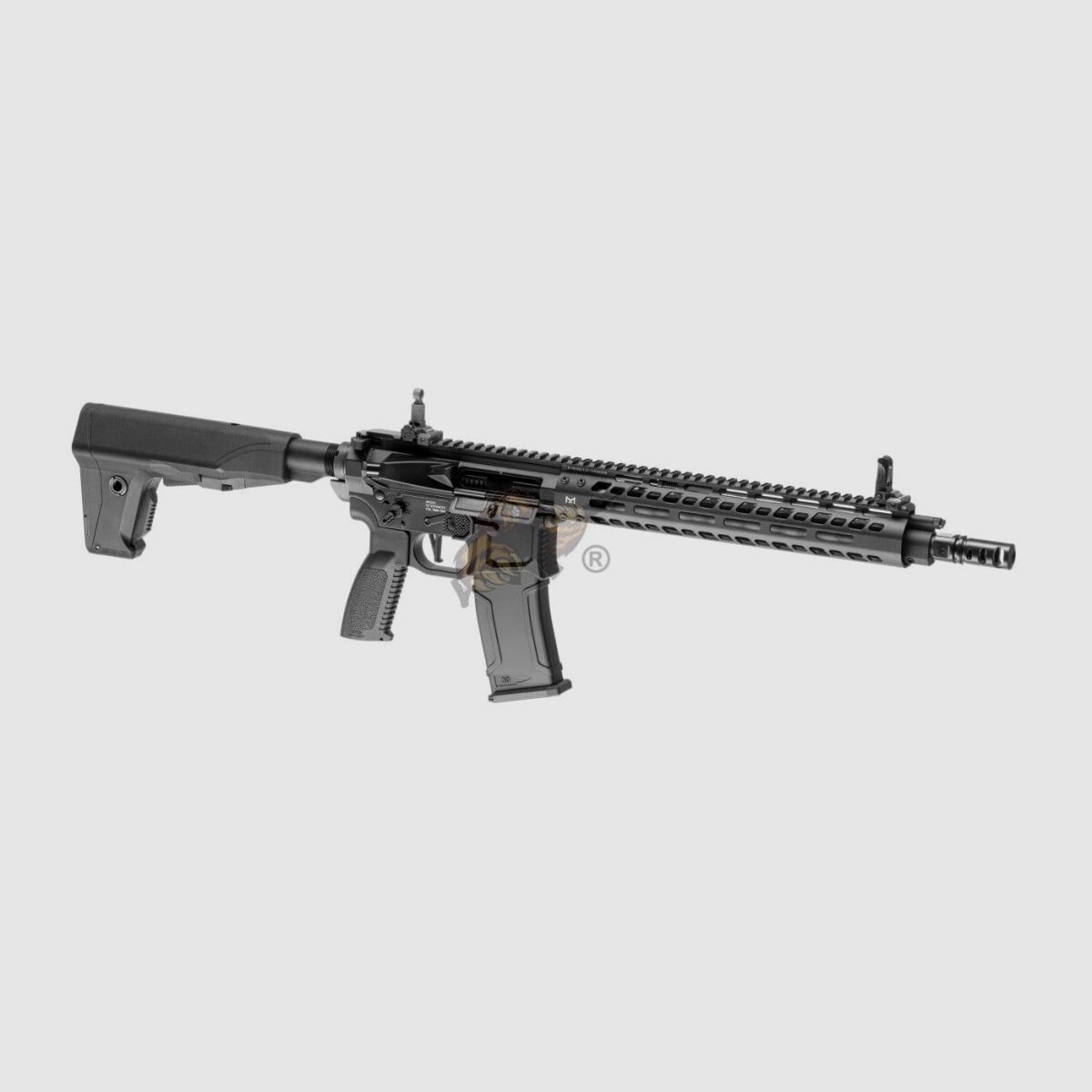 MGCR 556 GBBR 12" Gas Blow Back Softair Gewehr Frei ab 18 – Schwarz -F- | G&G
