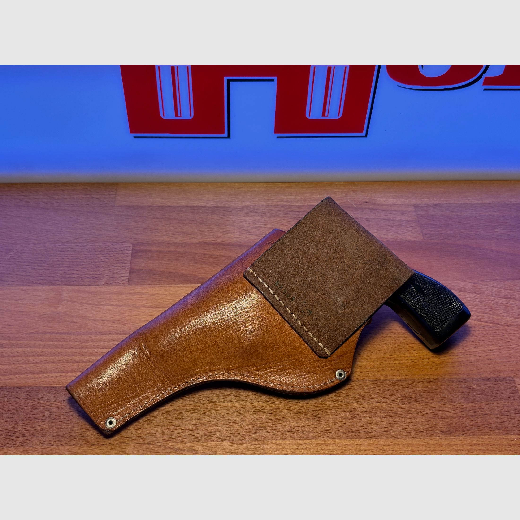 Arminius HW68 revolver .22lfb met holster