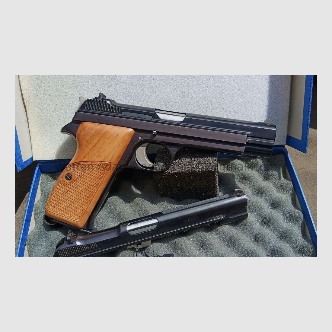 SIG M. 210-1 with interchangeable system and valid proof