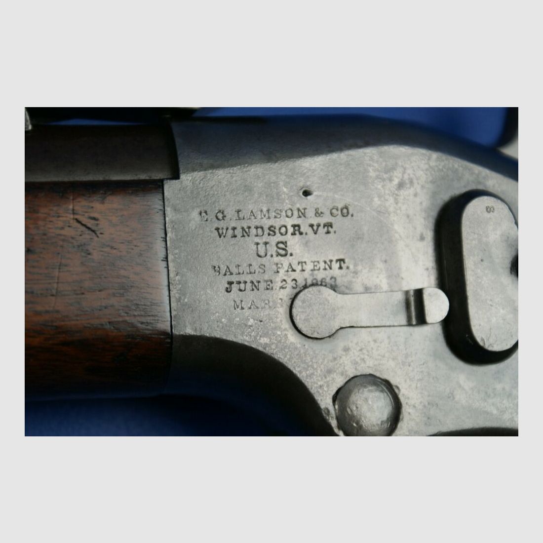 E.G. Lamson & Co. Carabina a pallini .50 (Proiettile)