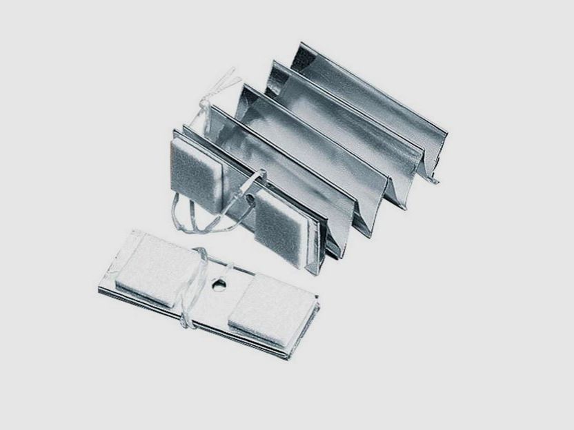 Hagopur Aluminiumstreifen für Lockmittel – 10 Stk.