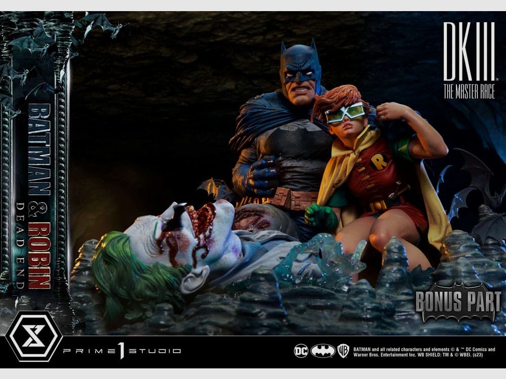 DC Comics Ultimate Premium Masterline Series Statue 1/4 Batman & Robin Dead End Ultimate Bonus Version 61 cm | 43019