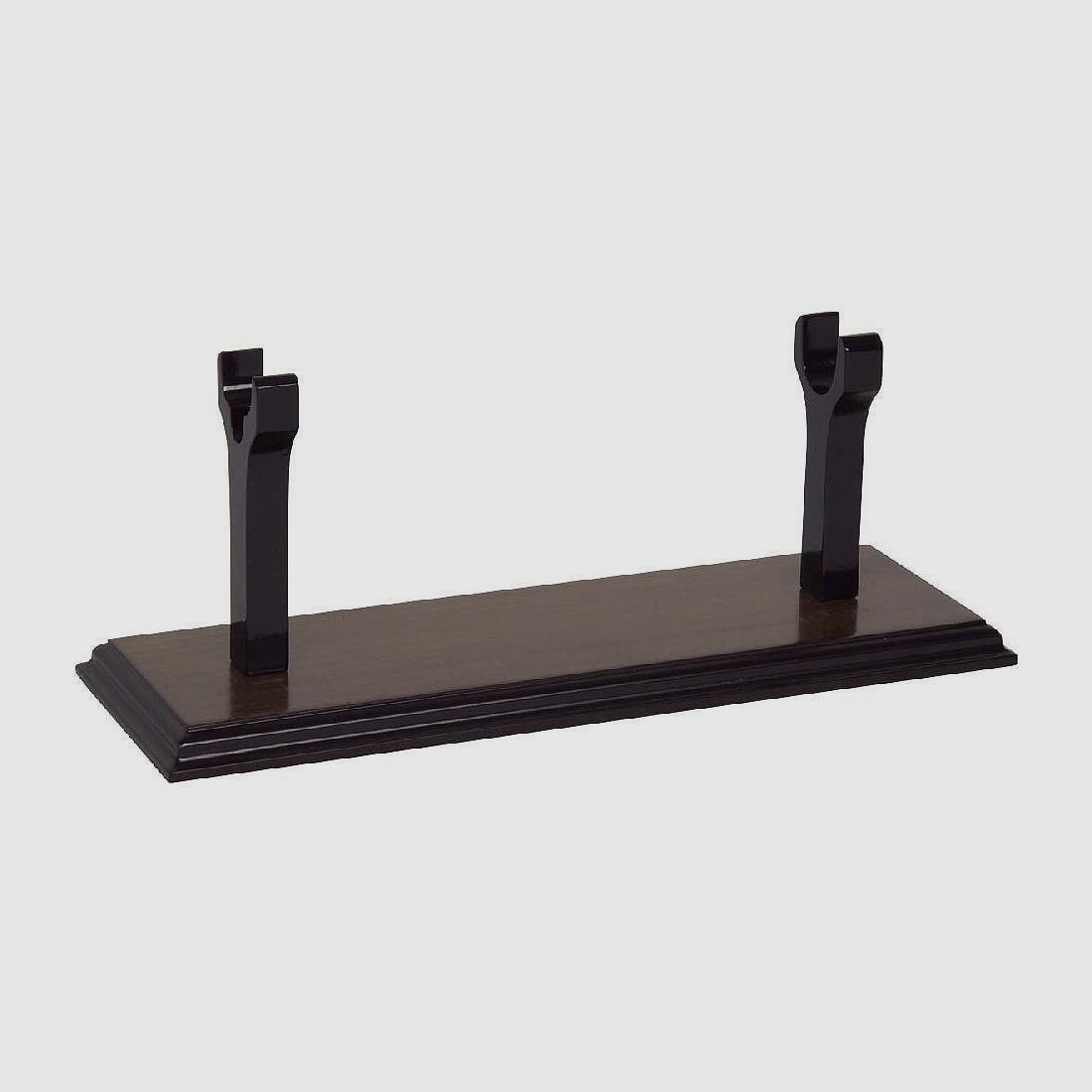 Soporte para rifle de madera