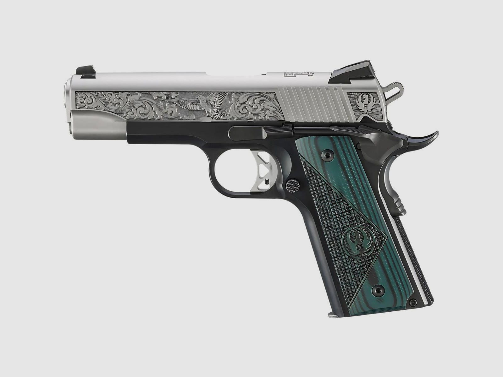 Pistole Ruger SR1911 Limited-Mayodan, NC Edition -Lightweight Commander -.45 ACP, Bild 1 von 4