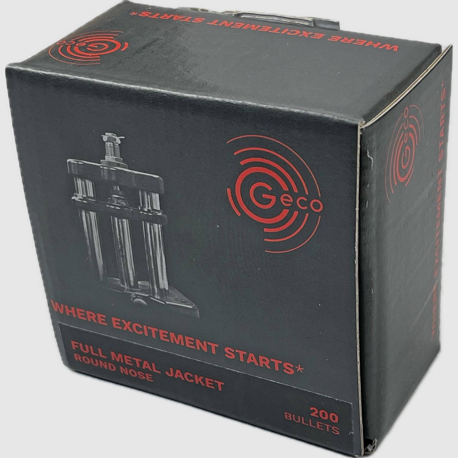 Geco Vollmantel-Geschosse 9mm Luger 124grs