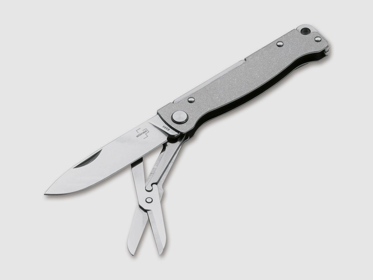 Coltello pieghevole Atlas Multi SW con forbici conforme 42a per il trasporto legale