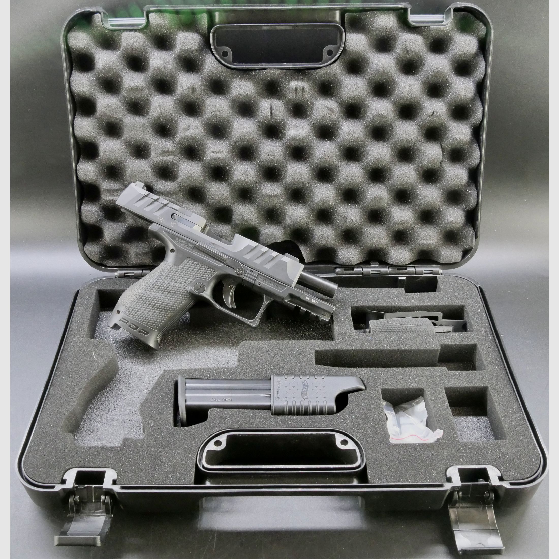 Vorführwaffe Carl Walther halbautom. Pistole PDP C 9x19 OR WAI 4" 15R (Gen. 1 OR)