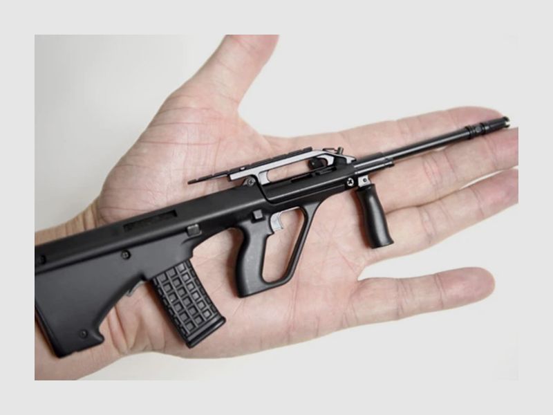 Goatguns Miniatur Goatguns Mini Steyr AUG Bullpup Schwarz, Bild 3 von 6