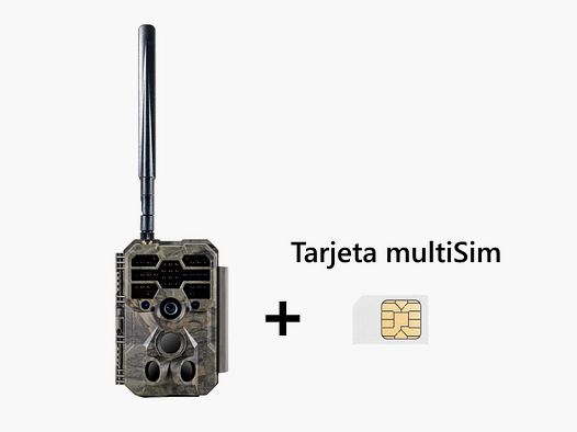 Pack Wildkamera GardePro X80 4K UHD + SIM-Karte