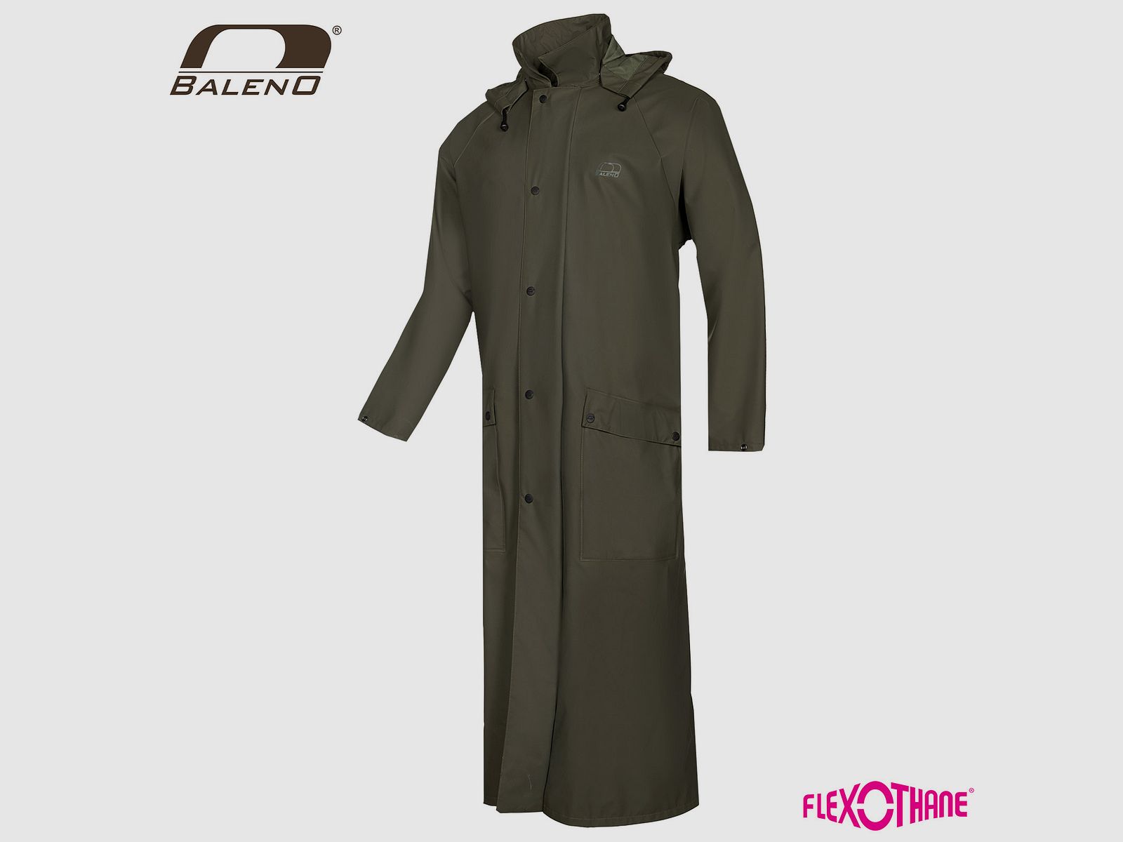 BALENO Regenmantel Helsinki khaki
