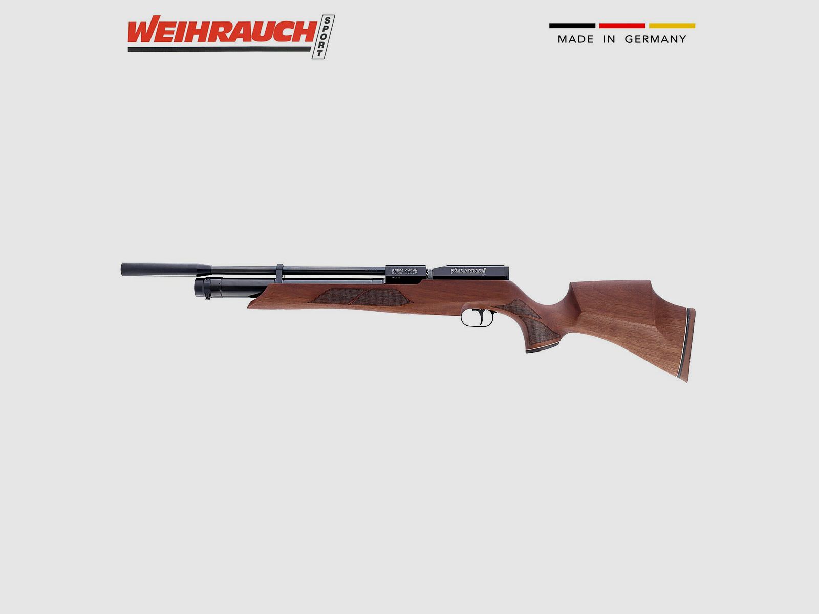 Weihrauch HW 100 S Pressluftgewehr 5,5 mm (P18)