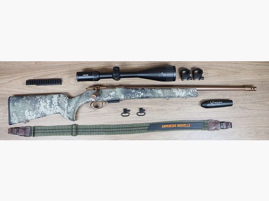 Pack Büchse 457 Hunter Strata / Zielfernrohr und Montage / Schalldämpfer