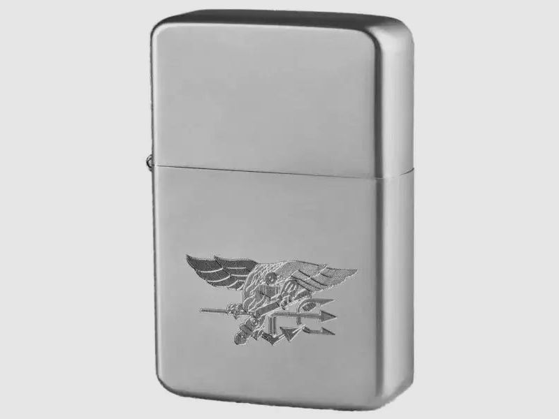 Bundeswehr Original Bundeswehr Original Feuerzeug Z-Plus Gas mit Gravur US Seal