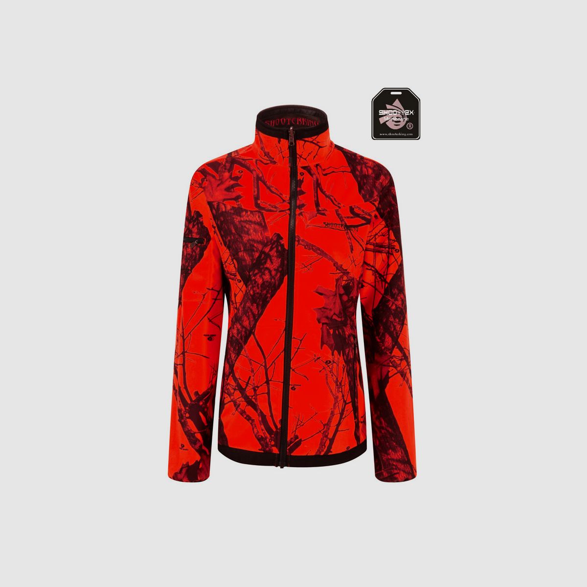 SHOOTERKING Softshell Damen Jacke 2 in 1 Mossy Blaze Orange