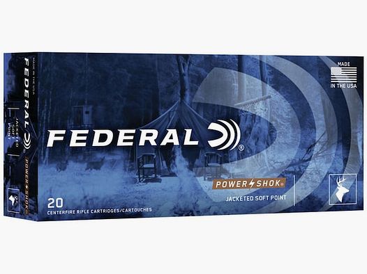 Federal Power-Shok .300 AAC Blackout 150GR SP 20 cartridges