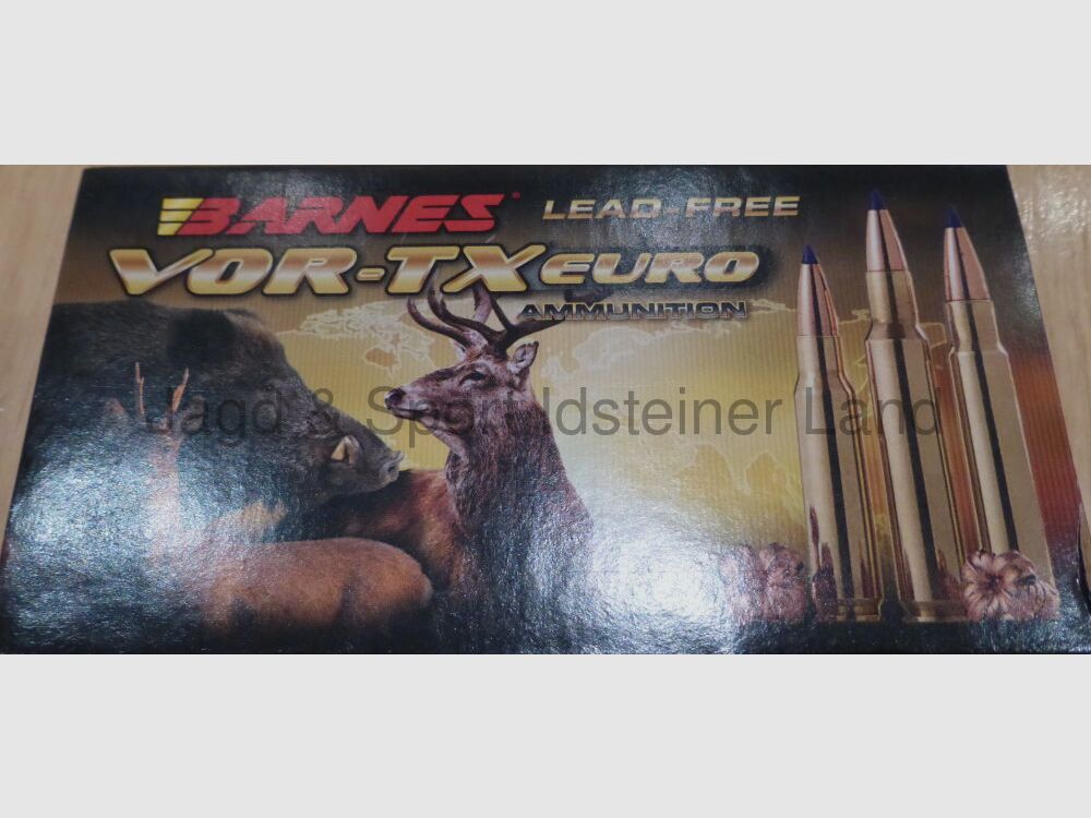 Barnes VOR-TX euro TTSX 168grs (lead-free)