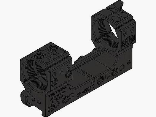 Spuhr Ø34 H38mm 30MOA Montage en Bloc Gen3 FDE