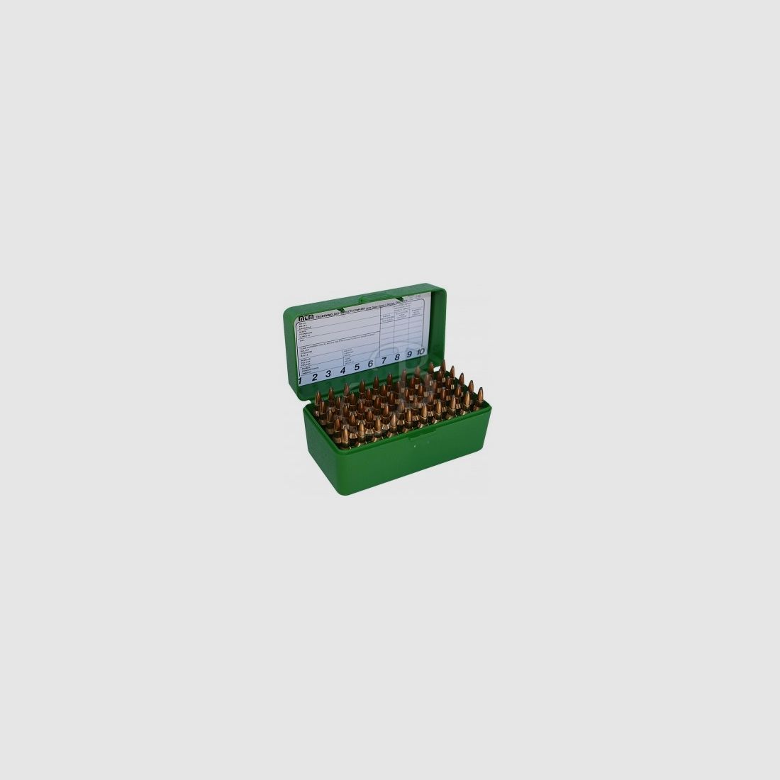 MTM RS-50 Patronenbox 222 grün