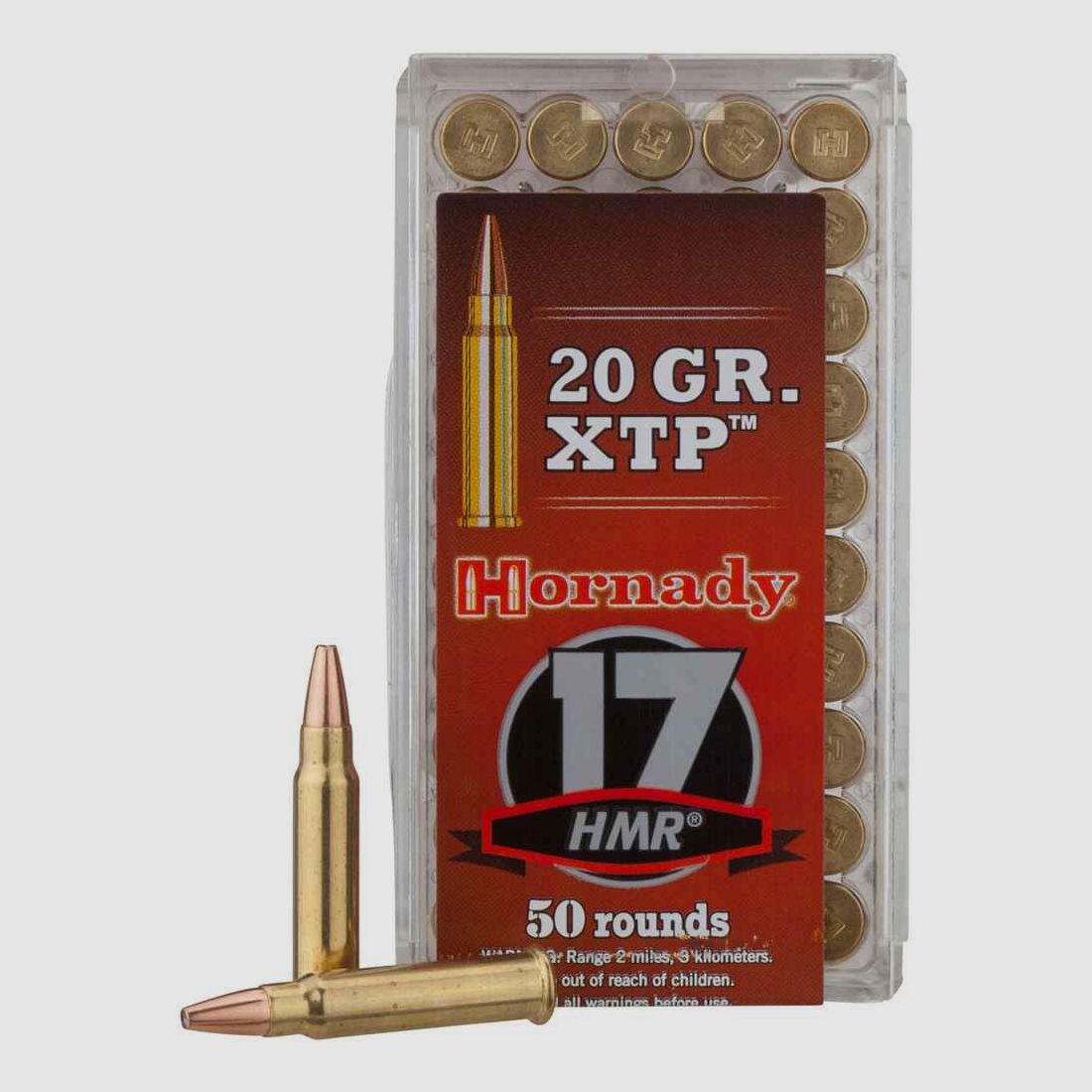 .17 HMR Varm.Exp. XTP 1,3g/20 grs. Hornady