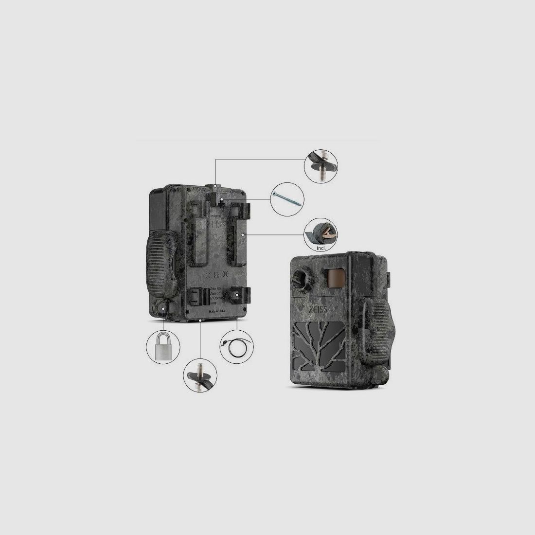Camouflage Fotovallen Zeiss mod. SESACAM 7 4G/LTE, afbeelding 7 van 7