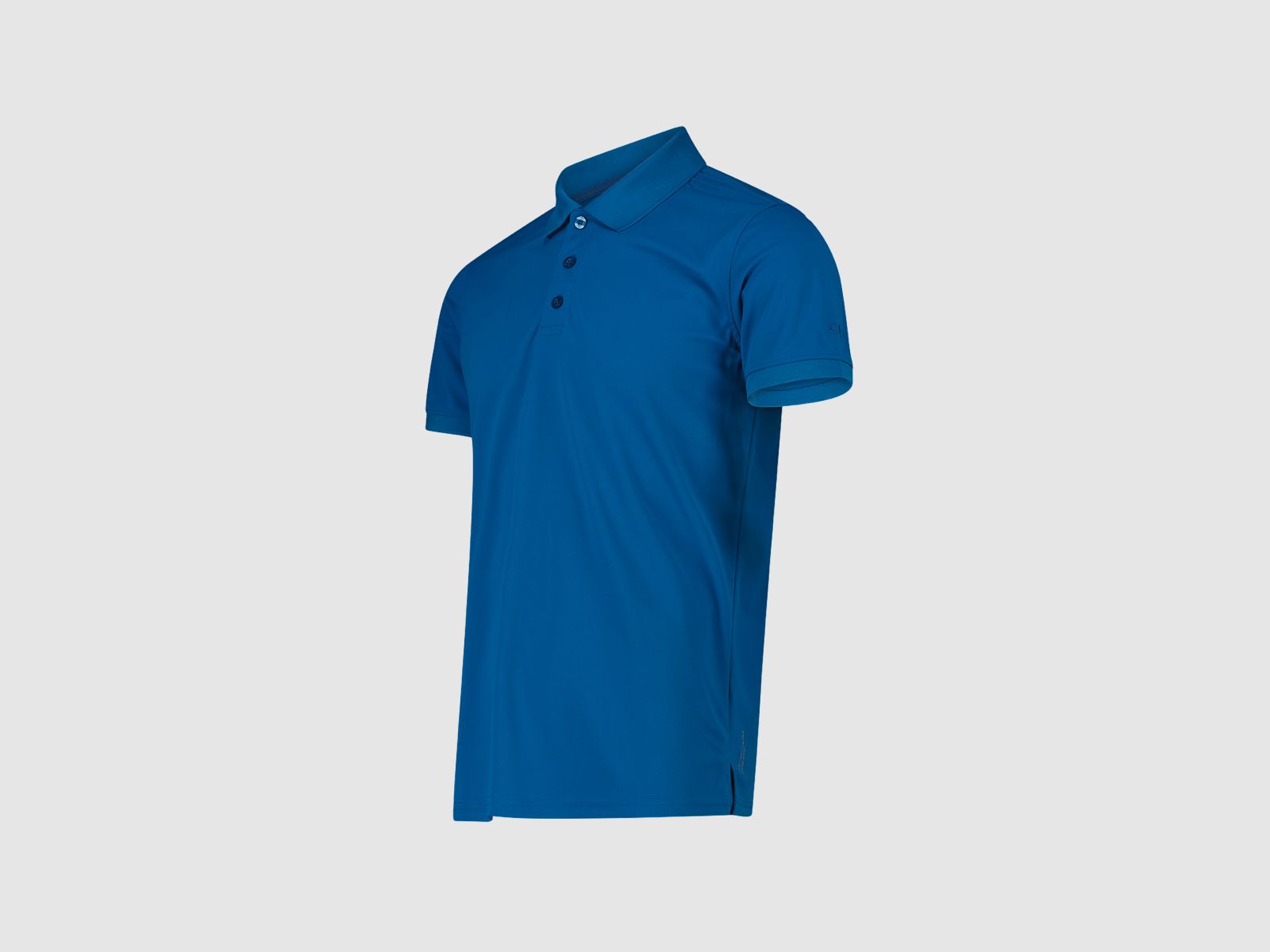 CMP Einfarbiges Funktions-Poloshirt Pacific Blue