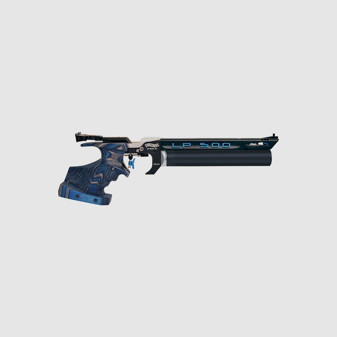Carl-Walther LP500 Expert Blue Angel poignée taille M droite pistolet à air match
