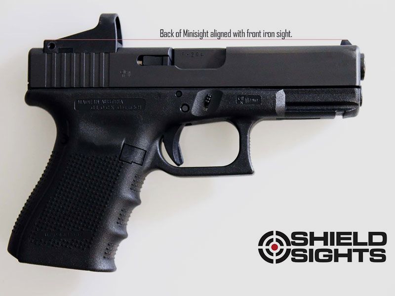 SHIELD Minisight SMS with 4 MOA dot