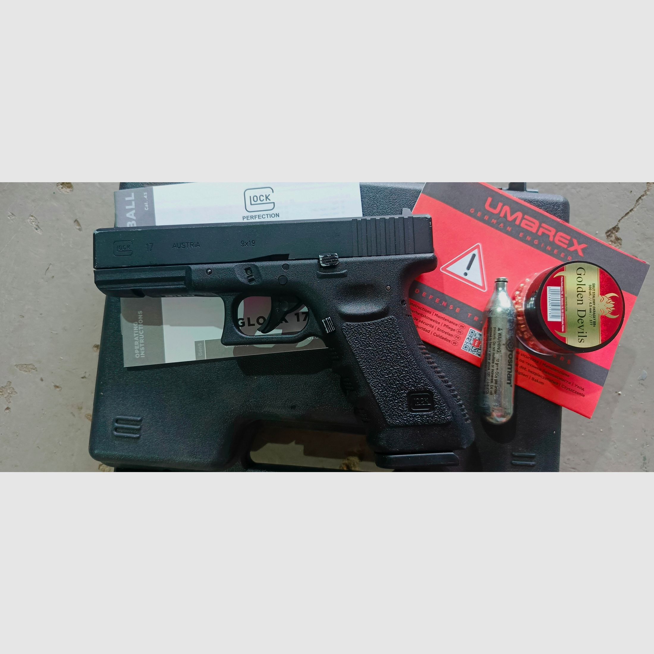 Glock 17 Umarex 4,5mm blow-back