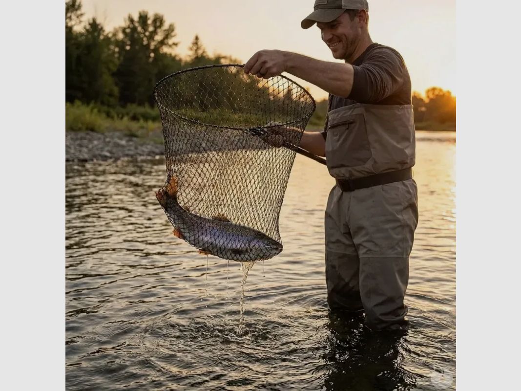 Net for telescopic landing net, image 1 of 3