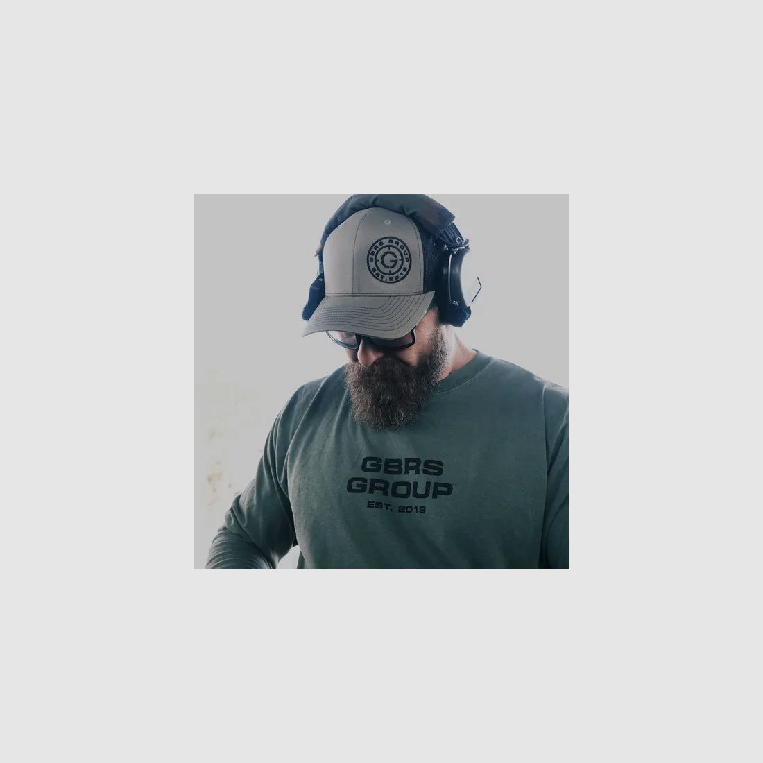 GBRS Group Instructor Trucker Hat (Loden mit schwarzem Logo), Bild 3 von 4