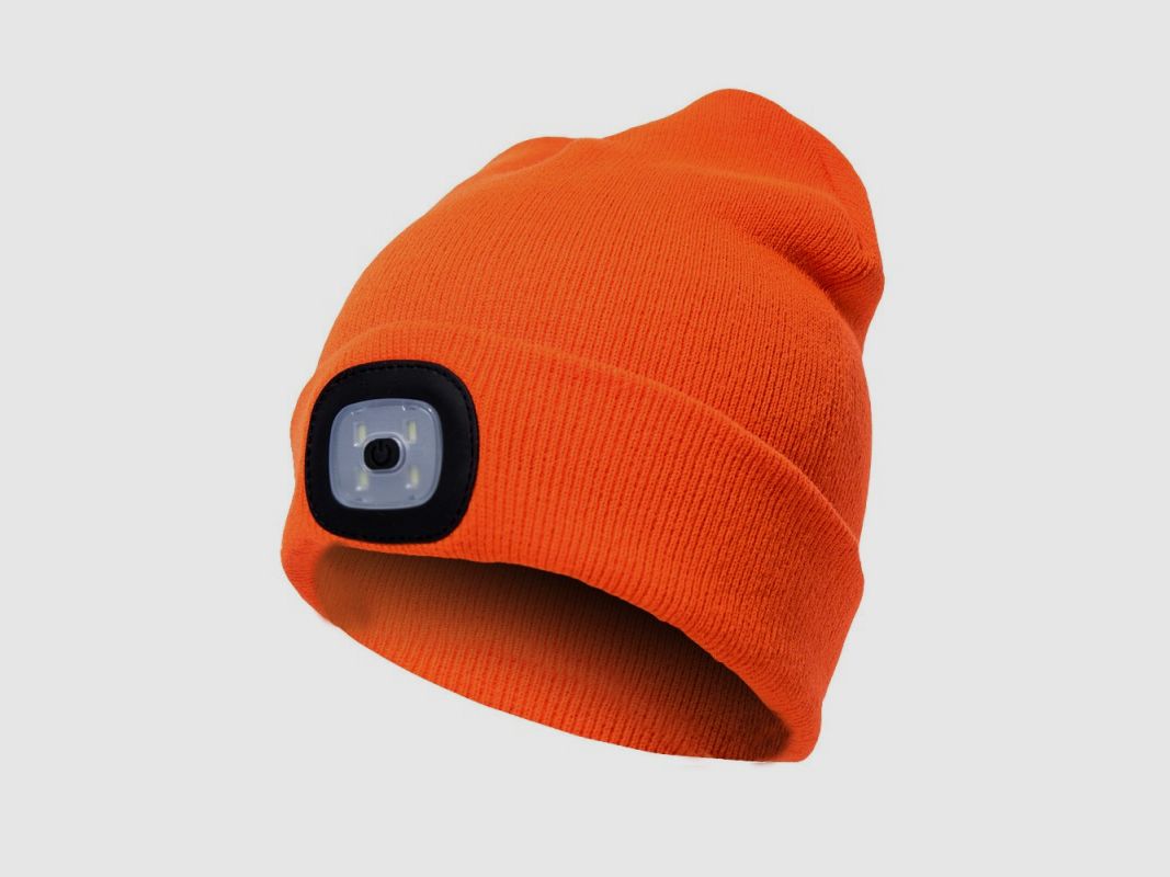 Winter hunting hat with LED, image 2 of 3