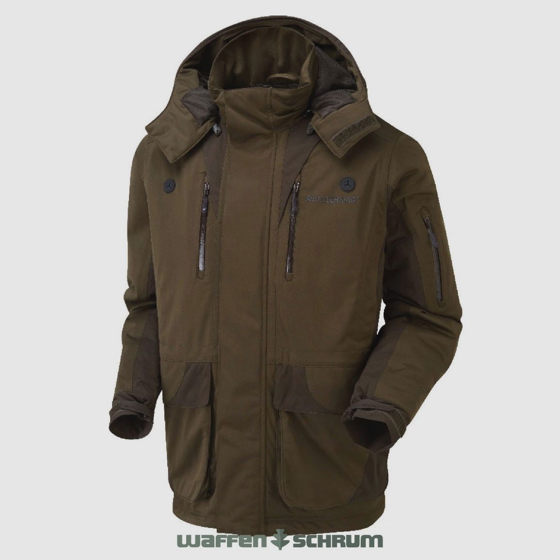 <Shooter King Jacket Huntflex Winter Brown-Olive>